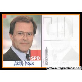 Autogramm Politik | SPD | Rudolf DRESSLER | 1980er (Portrait Color)