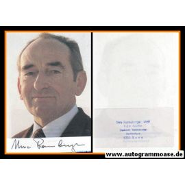 Autogramm Politik | FDP | Uwe RONNEBURGER | 1980er (Portrait Color)