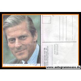 Autogramm Politik | CDU | Walther LEISLER KIEP | 1980er (Portrait Color) 