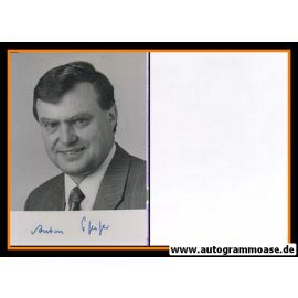 Autogramm Politik | CDU | Anton PFEIFER | 1980er Foto (Portrait SW) 1