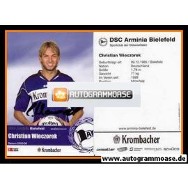 Autogramm Fussball | DSC Arminia Bielefeld | 2005 | Christian WIECZOREK