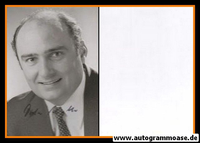 Autogramm Politik | CDU | Dieter SCHULTE | 1980er Foto (Portrait SW) 2