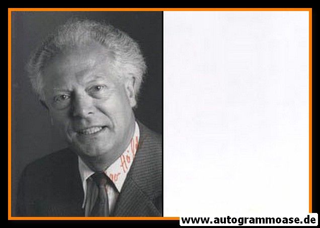 Autogramm Wissenschaft | Egon HÖLDER | 1980er Foto (Portrait SW) Statistik