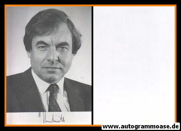 Autogramm Politik | CDU | Elmar PIEROTH | 1980er (Portrait SW)