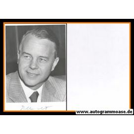 Autogramm Politik | CDU | Ernst ALBRECHT | 1980er Foto (Portrait SW)