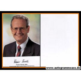 Autogramm Politik | CDU | Frieder BIRZELE | 1990er (Portrait Color)