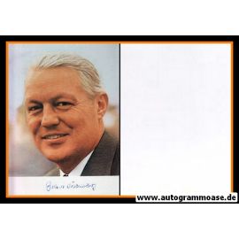Autogramm Politik | CDU | Gerhard STOLTENBERG | 1980er (Portrait Color) 2