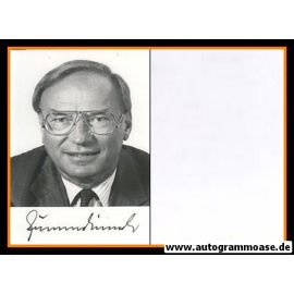 Autogramm Politik | SPD | Günther EINERT | 1980er Foto (Portrait Color)