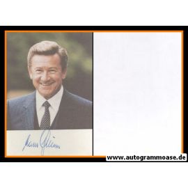 Autogramm Politik | SPD | Hans BREUER | 1980er Foto (Portrait Color) OB Augsburg