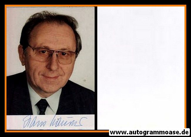 Autogramm Politik | CSU | Hans MAURER | 1980er (Portrait Color)