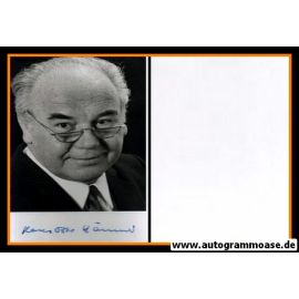 Autogramm Politik | SPD | Hans Otto BÄUMER | 1980er Foto (Portrait SW)