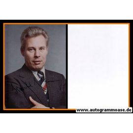 Autogramm Politik | FDP | Harald HOFMANN | 1980er Foto (Portrait Color)