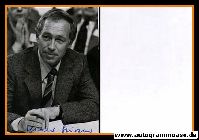 Autogramm Politik | CDU | Heiner GEISSLER | 1970er (Portrait SW)