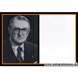 Autogramm Politik | CSU | Heinrich AIGNER | 1970er (Portrait SW)