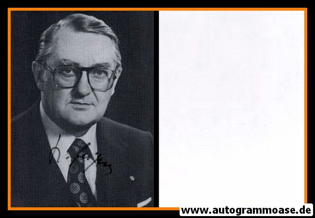 Autogramm Politik | CSU | Heinrich AIGNER | 1970er (Portrait SW)