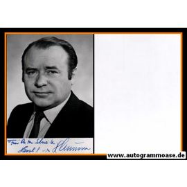 Autogramm Politik | CDU | Heinrich LUMMER | 1980er (Portrait SW) 2