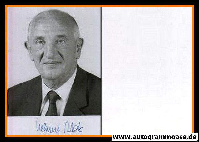 Autogramm Politik | SPD | Helmut ROHDE | 1980er Foto (Portrait SW)