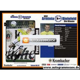 Autogramm Fussball | DSC Arminia Bielefeld | 2006 | Pascal FORMANN