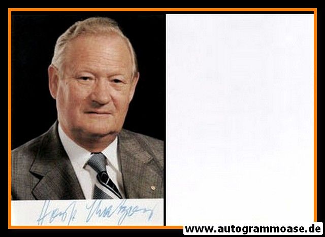 Autogramm Politik | SPD | Horst KATZOR | 1970er (Portrait Color) OB Essen