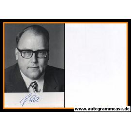 Autogramm Politik | FDP | Josef ERTL | 1970er (Portrait SW) 4