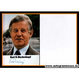 Autogramm Politik | CDU | Kurt BIEDENKOPF | 1980er (Portrait Color) 1