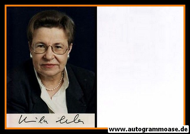 Autogramm Politik | Karola EULER (?) | 1990er Foto (Portrait Color)