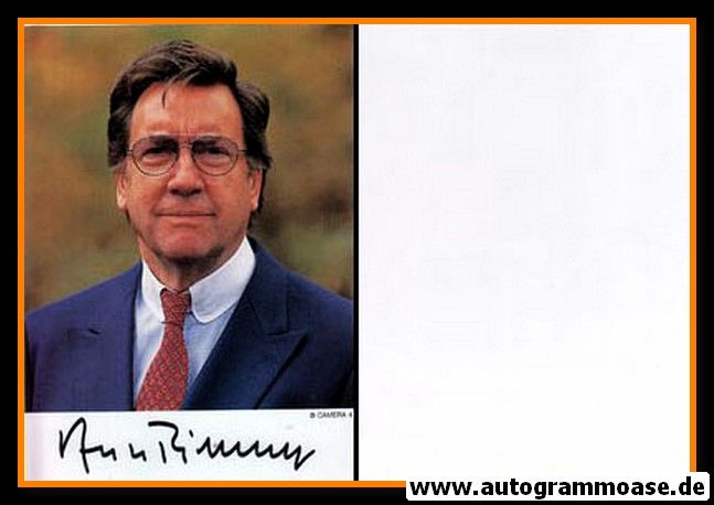 Autogramm Sport | Manfred VON RICHTHOFEN | 1990er Foto (Portrait Color)