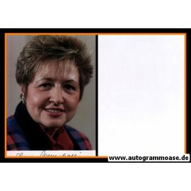 Autogramm Politik | SPD | Monika WULF-MATHIES | 1990er Foto (Portrait Color)