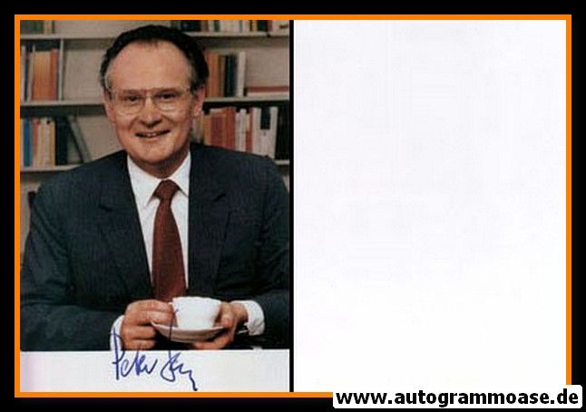 Autogramm Politik | SPD | Peter GLOTZ | 1990er (Portrait Color)