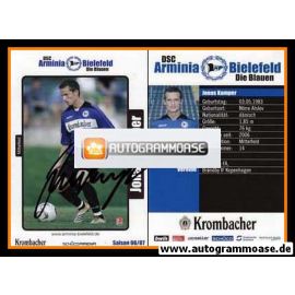 Autogramm Fussball | DSC Arminia Bielefeld | 2006 | Jonas KAMPER