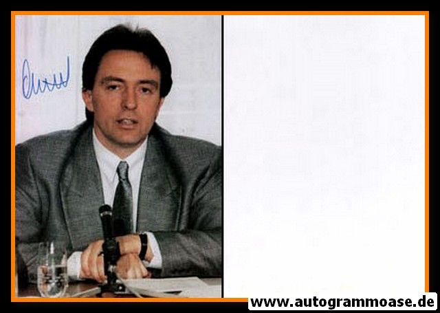 Autogramm Politik | CDU | Peter-Michael DIESTEL | 1980er (Portrait Color) DDR