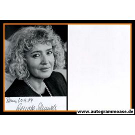 Autogramm Politik | SPD | Renate SCHMIDT | 1980er Foto (Portrait SW)