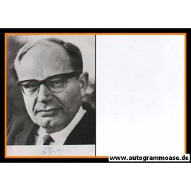 Autogramm Politik | CSU | Richard JAEGER | 1970er (Portrait SW)