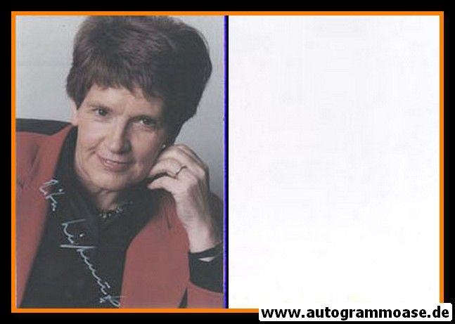 Autogramm Politik | CDU | Rita SÜSSMUTH | 1980er Foto (Portrait Color)