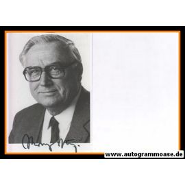 Autogramm Politik | CDU | Rudolf RUF | 1980er Foto (Portrait SW)