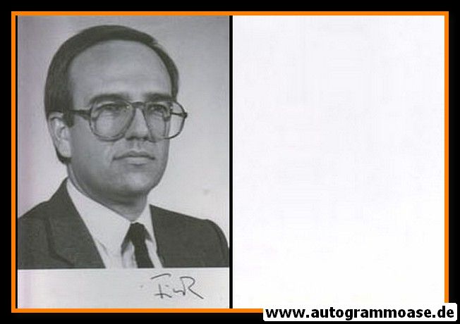 Autogramm Politik | CDU | Ulf FINK | 1980er (Portrait SW)