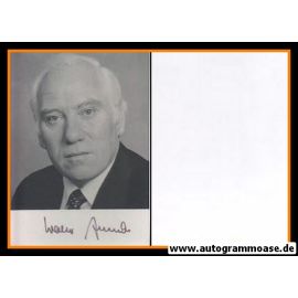 Autogramm Politik | SPD | Walter ARENDT | 1970er (Portrait SW) 3