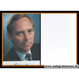 Autogramm Politik | CDU | Wolfgang SCHÄUBLE | 1980er (Portrait Color) 2