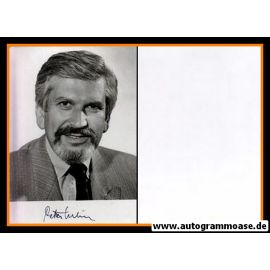 Autogramm Politik | Peter HUBER (?) | 1980er (Portrait SW)