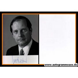 Autogramm Politik | UNBEKANNT (?) | 1990er Foto (Portrait SW)