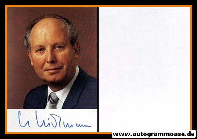 Autogramm Politik | W. WICHMANN (?) | 1990er (Portrait Color)