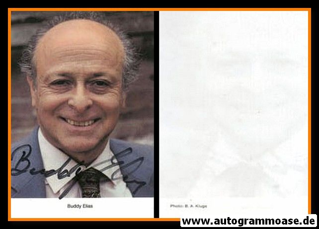 Autogramm Schauspieler | Buddy ELIAS | 1980er (Portrait Color) Kluge