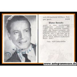 Autogramm Film | Dieter BORSCHE | 1951 "Fanfaren Der Liebe" (Portrait SW Sabi)