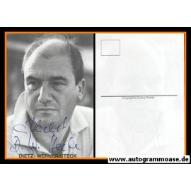 Autogramm Schauspieler | Dietz-Werner STECK | 1980er (Portrait SW) Bublitz
