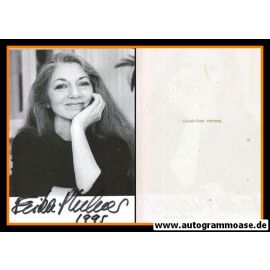 Autogramm Schauspieler | Erika PLUHAR | 1980er (Portrait SW) Frerk 2
