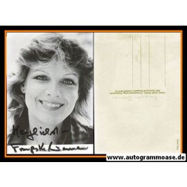 Autogramm Schauspieler | Franziska BRONNEN | 1980er (Portrait SW) Rüdel