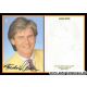 Autogramm TV | SAT1 | Frederic MEISNER | 1990er (Portrait...