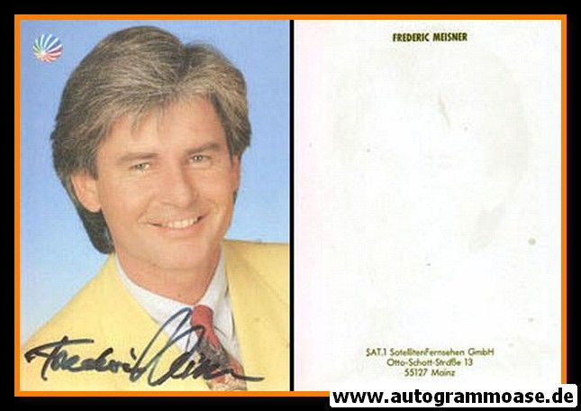Autogramm TV | SAT1 | Frederic MEISNER | 1990er (Portrait Color) 1