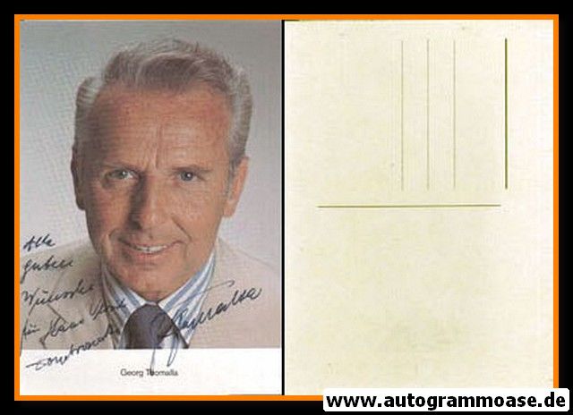 Autogramm Schauspieler | Georg THOMALLA | 1980er (Portrait Color) 2