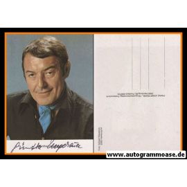 Autogramm Schauspieler | Günther UNGEHEUER | 1980er (Portrait Color) Rüdel